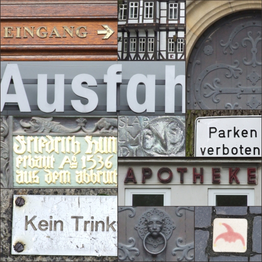German Typography - Braunschweig